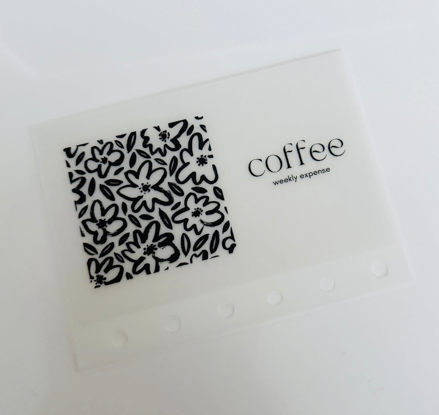 Bold Floral Cash Envelope