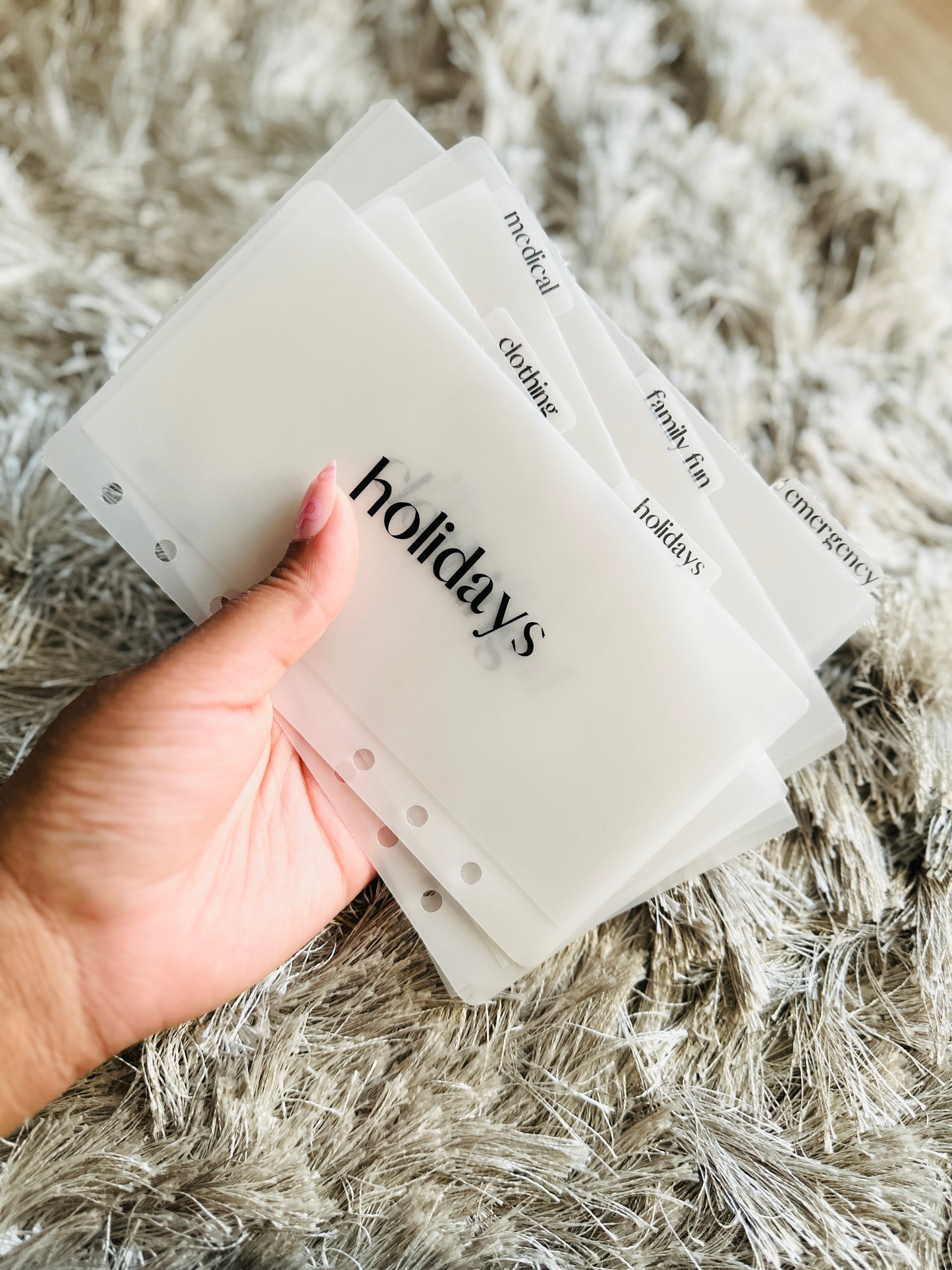 A6 Matte Tabbed Envelopes || Customizable