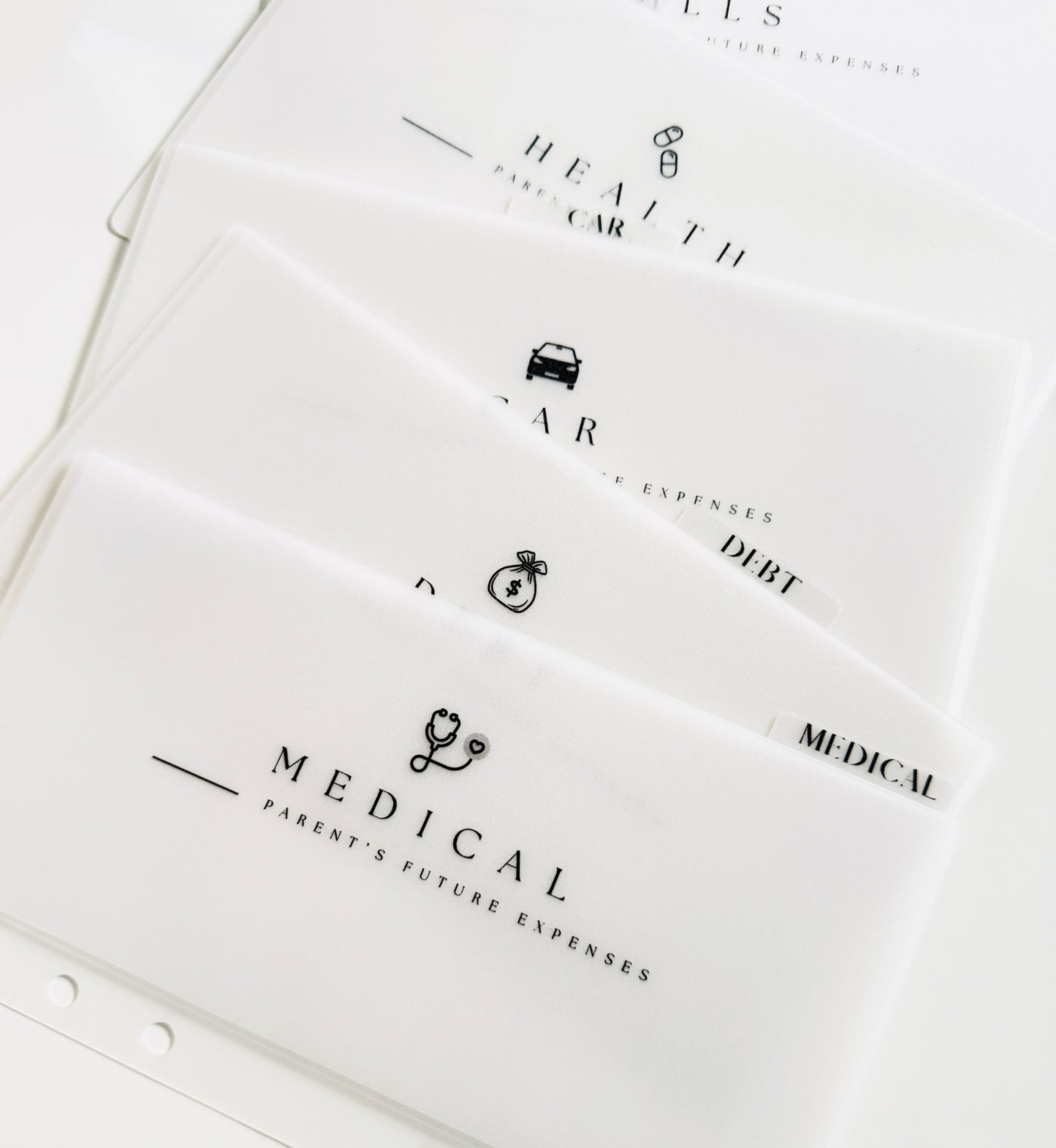 Iconic Tabbed Envelopes