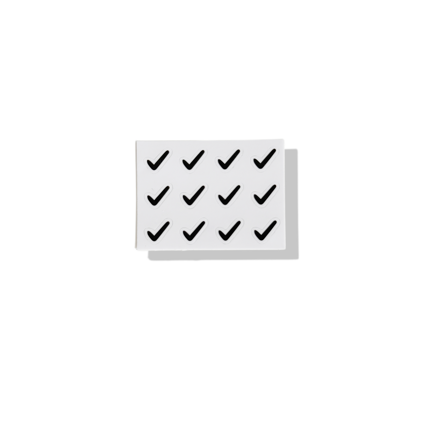 Removable Checkmark Stickers