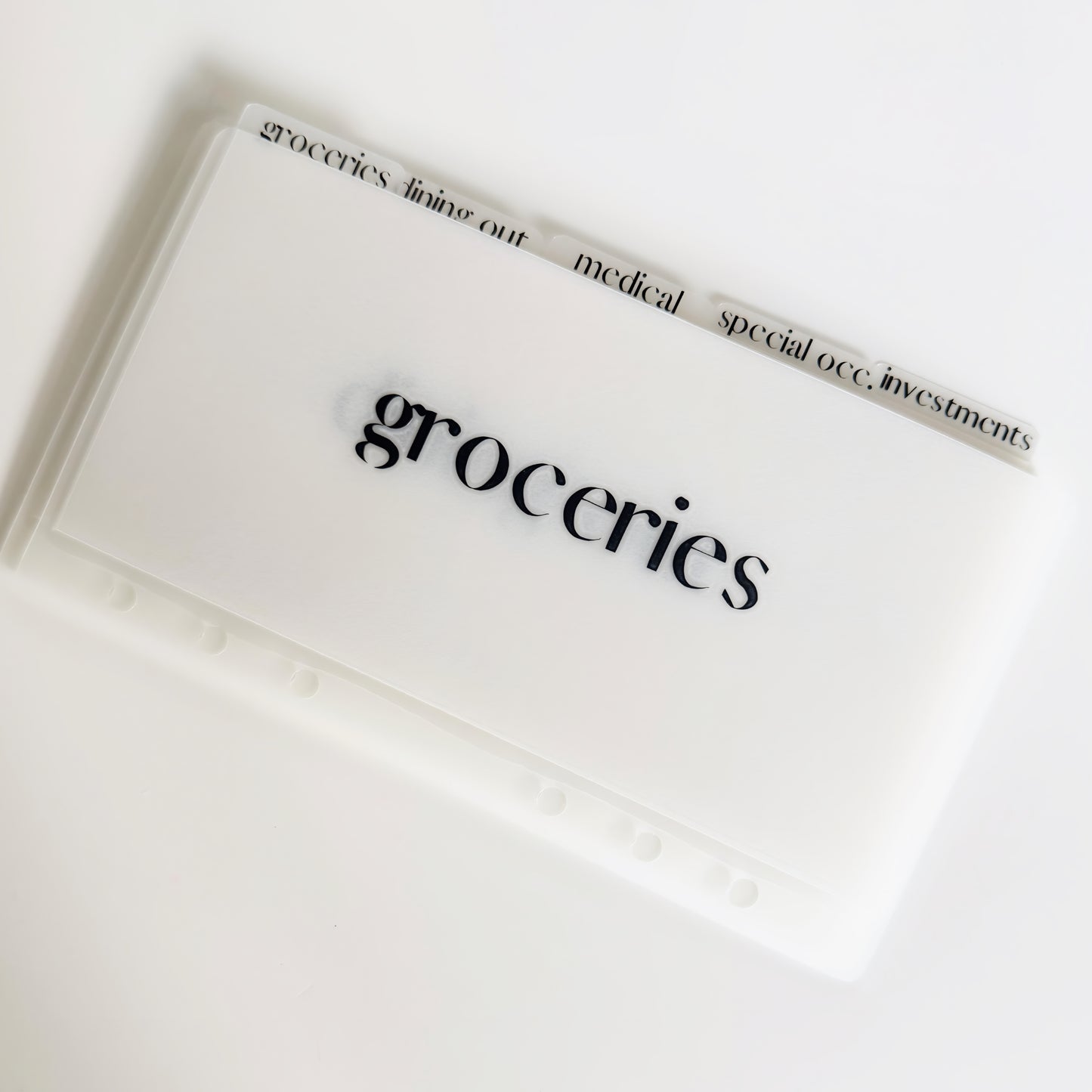 A6 Matte Tabbed Envelopes || Customizable