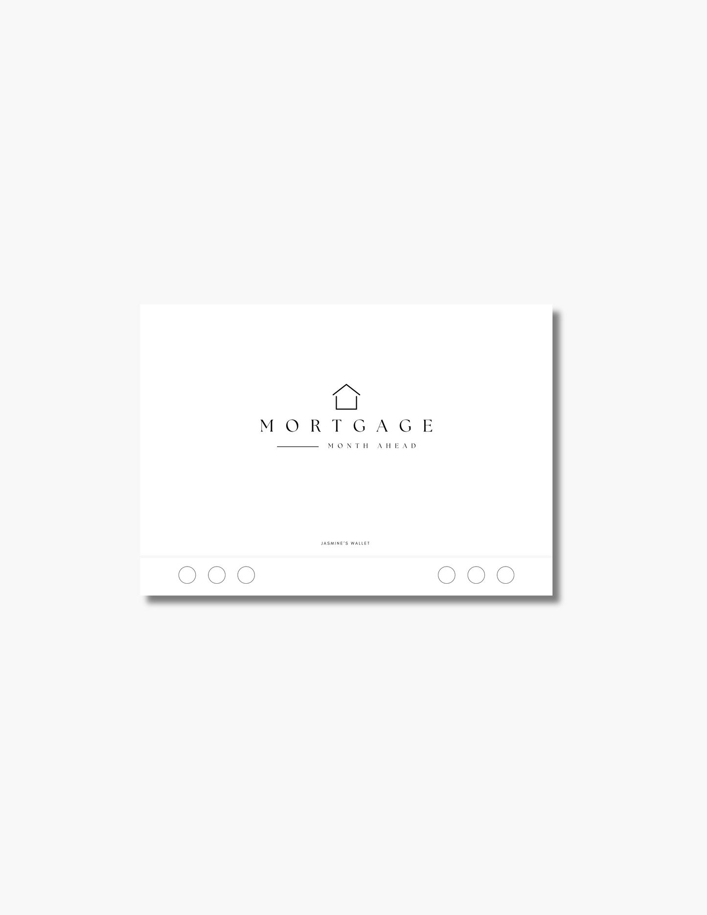 A5 Month Ahead Envelopes