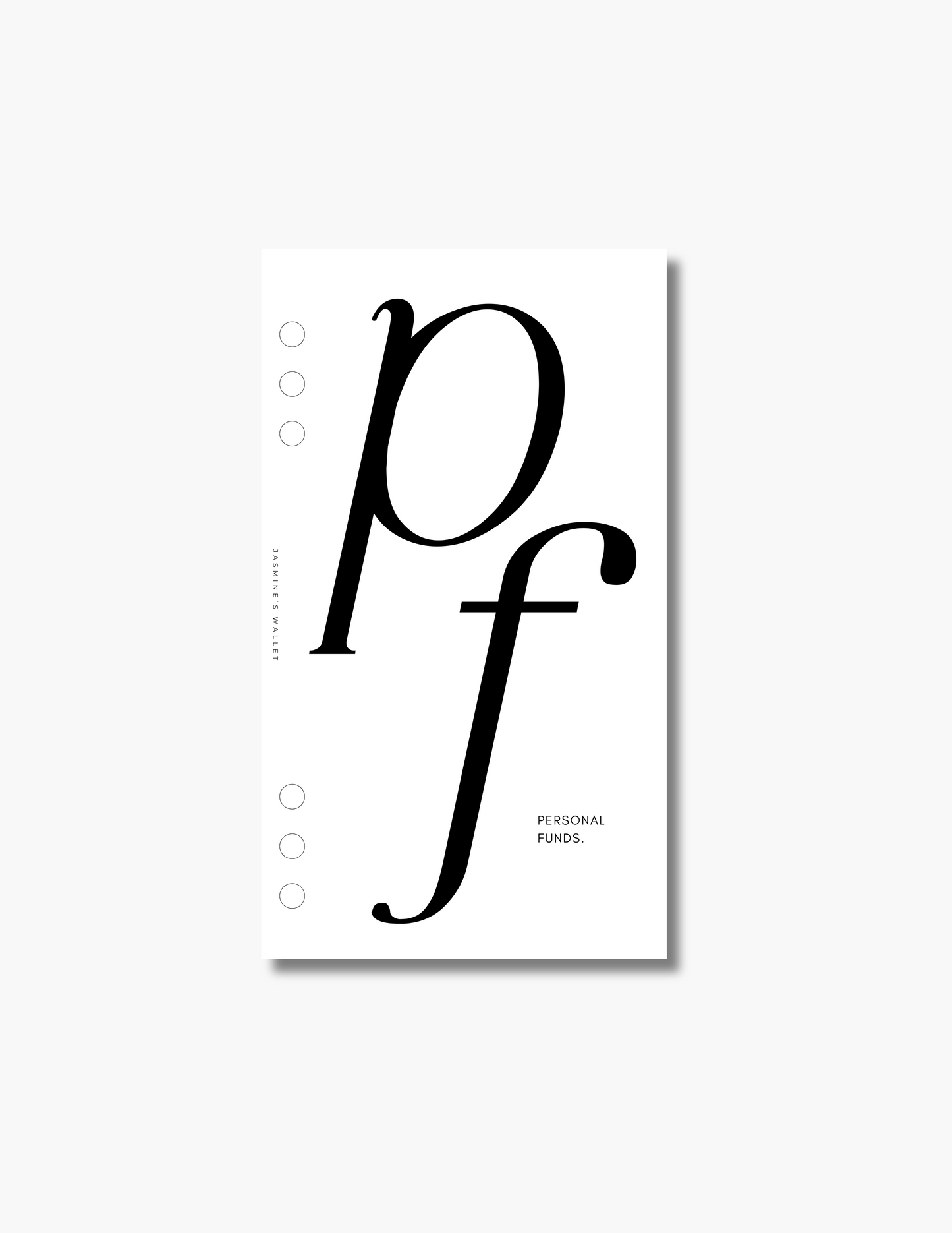 Personal Funds Dashboard