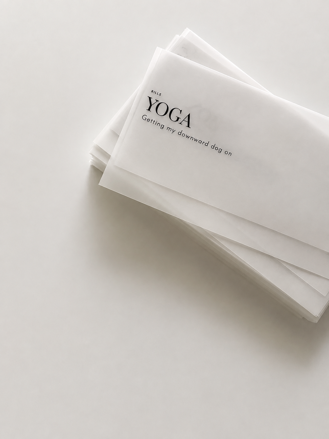 Cash Envelopes