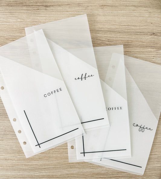 Modern Peek-a-Boo Envelopes