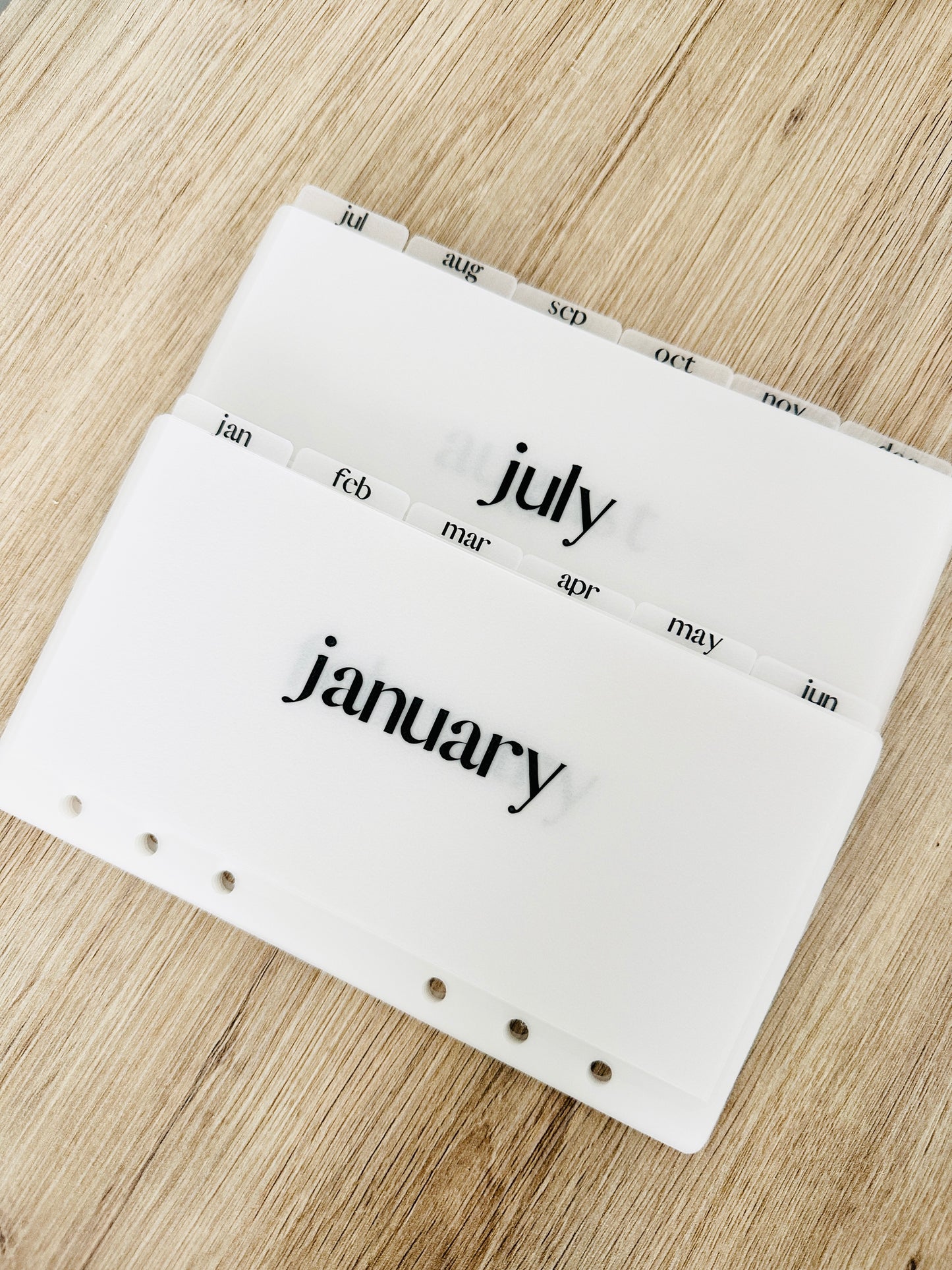 Monthly Tabbed Envelopes