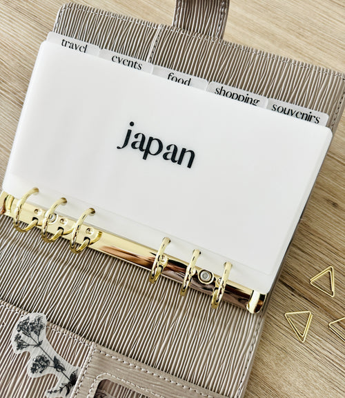 Sobres con pestañas A6 mate || Personalizable