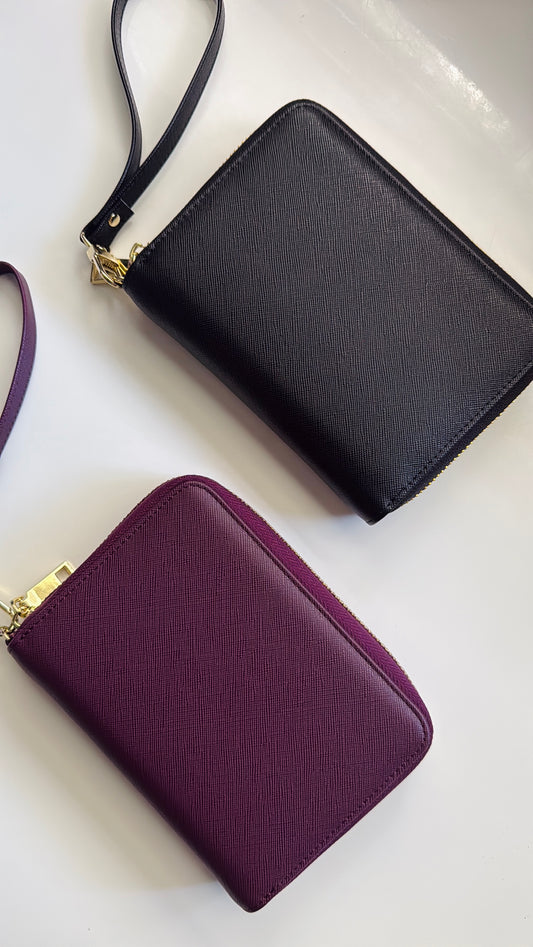 A7 Compact Zipper Wallet