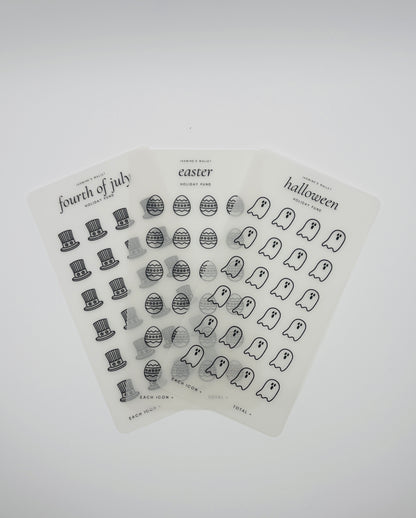 Holiday Savings Trackers