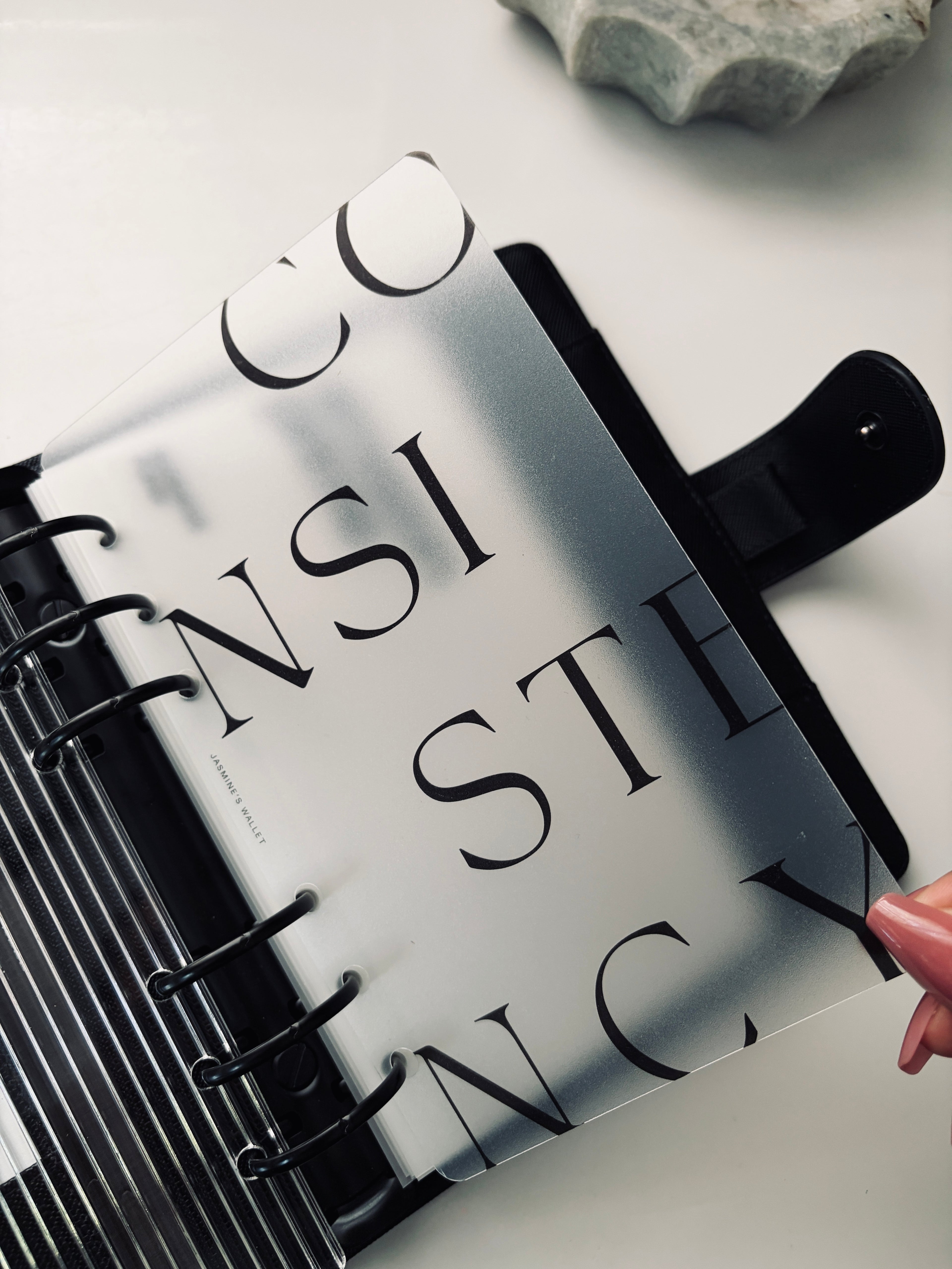 Consistency | Frosted Dashboard