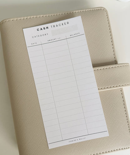 Cash Tracker