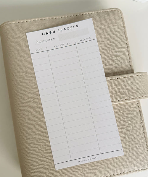 Cash Tracker