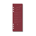 Romanticize Your Finances Half-Dashboard - Red Edition