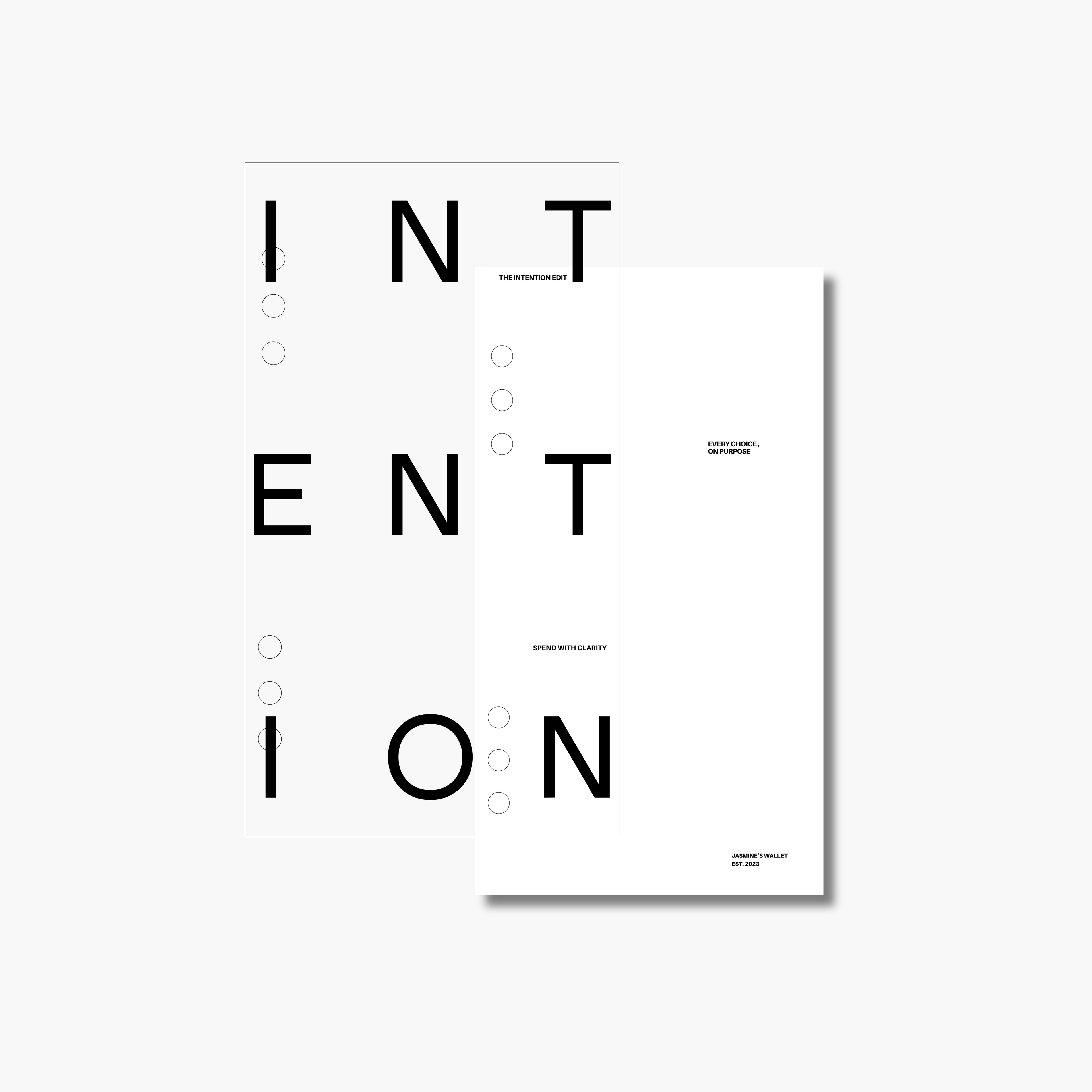 Intention Dashboard Set