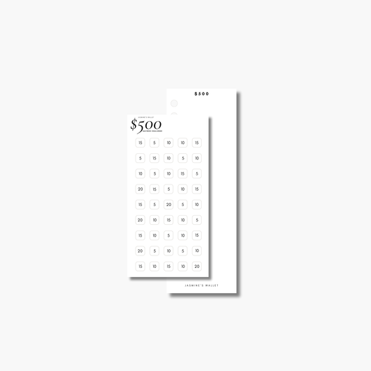 $500 Savings Challenge