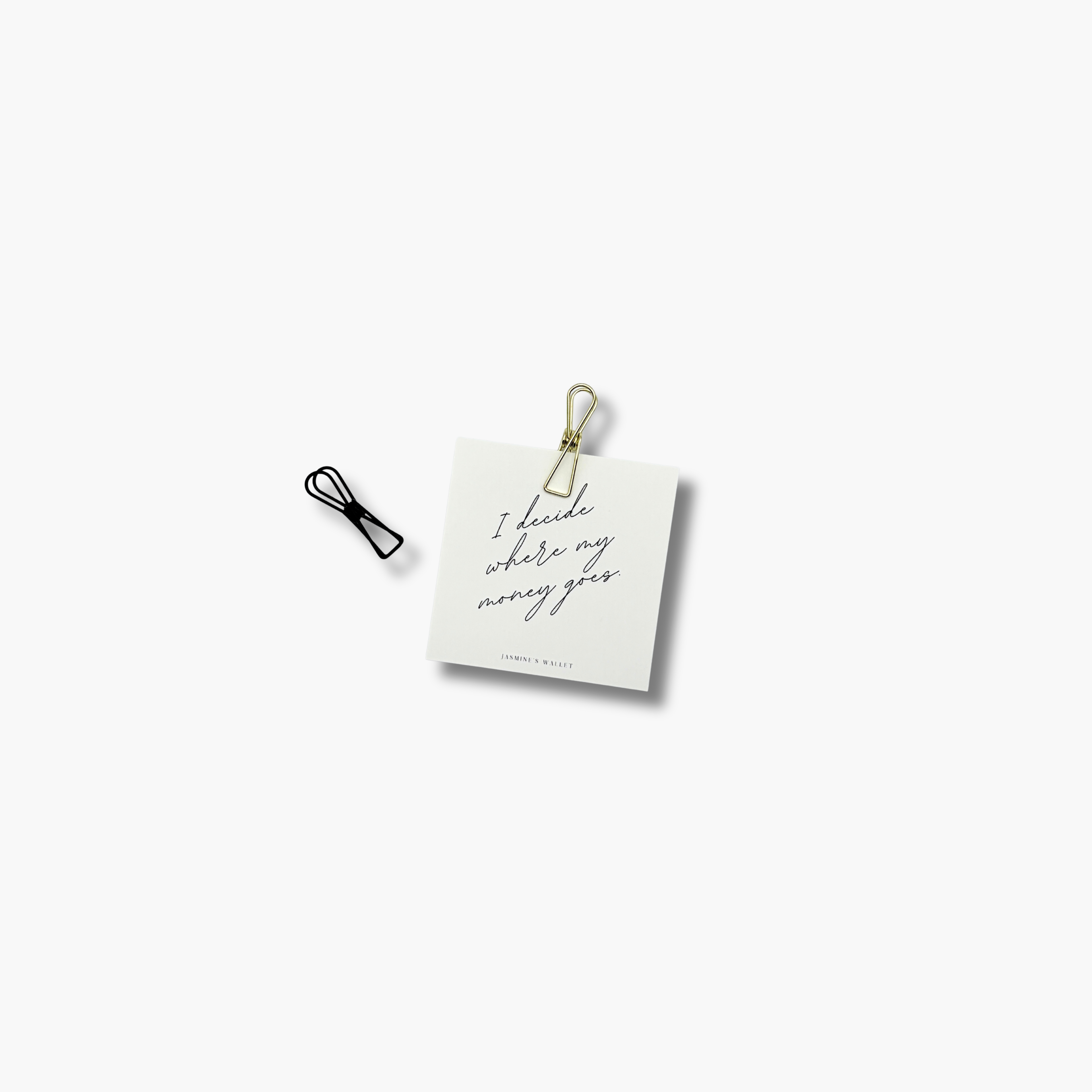 Planner Card Clips (Set of 3)