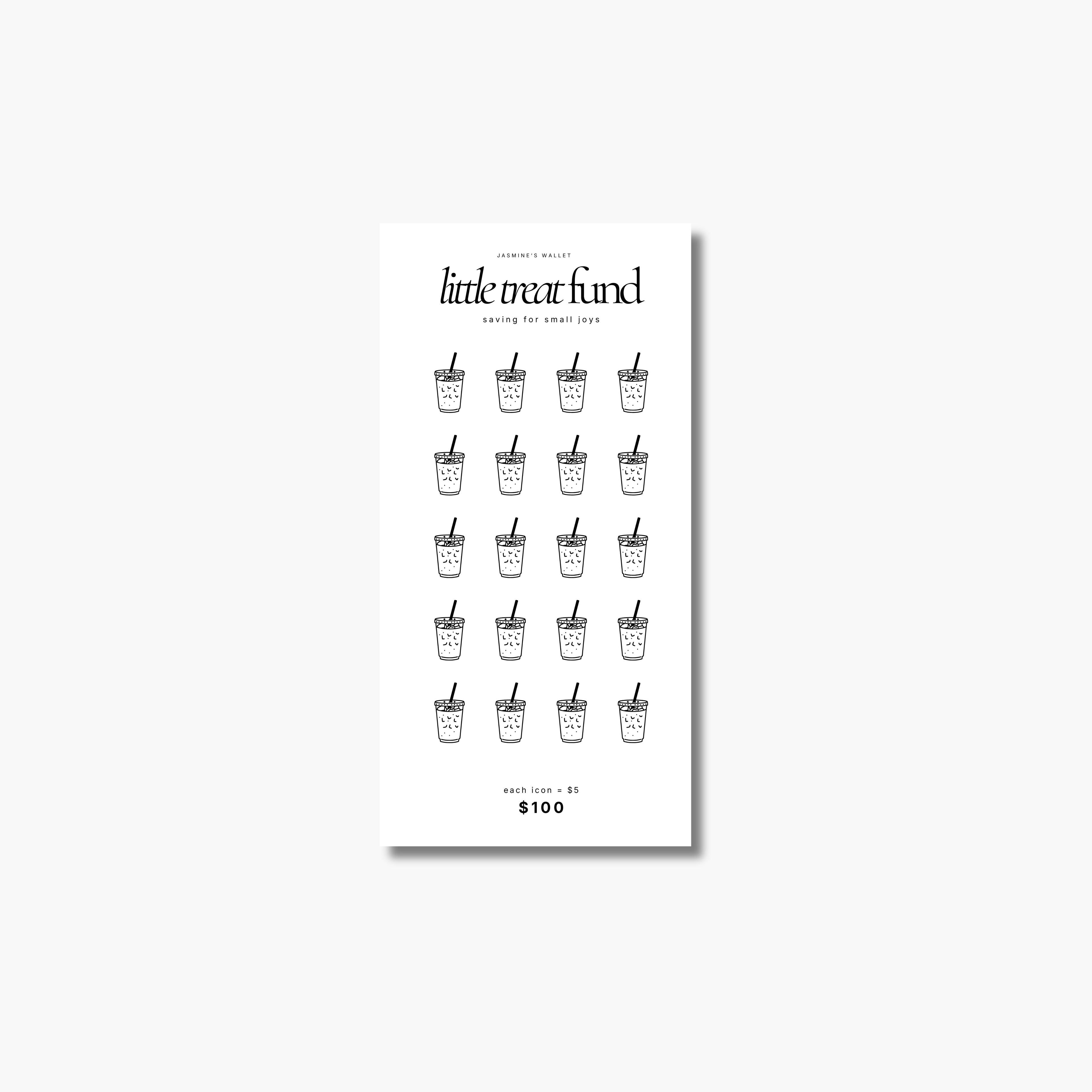 Little Treat Fund Savings Challenge