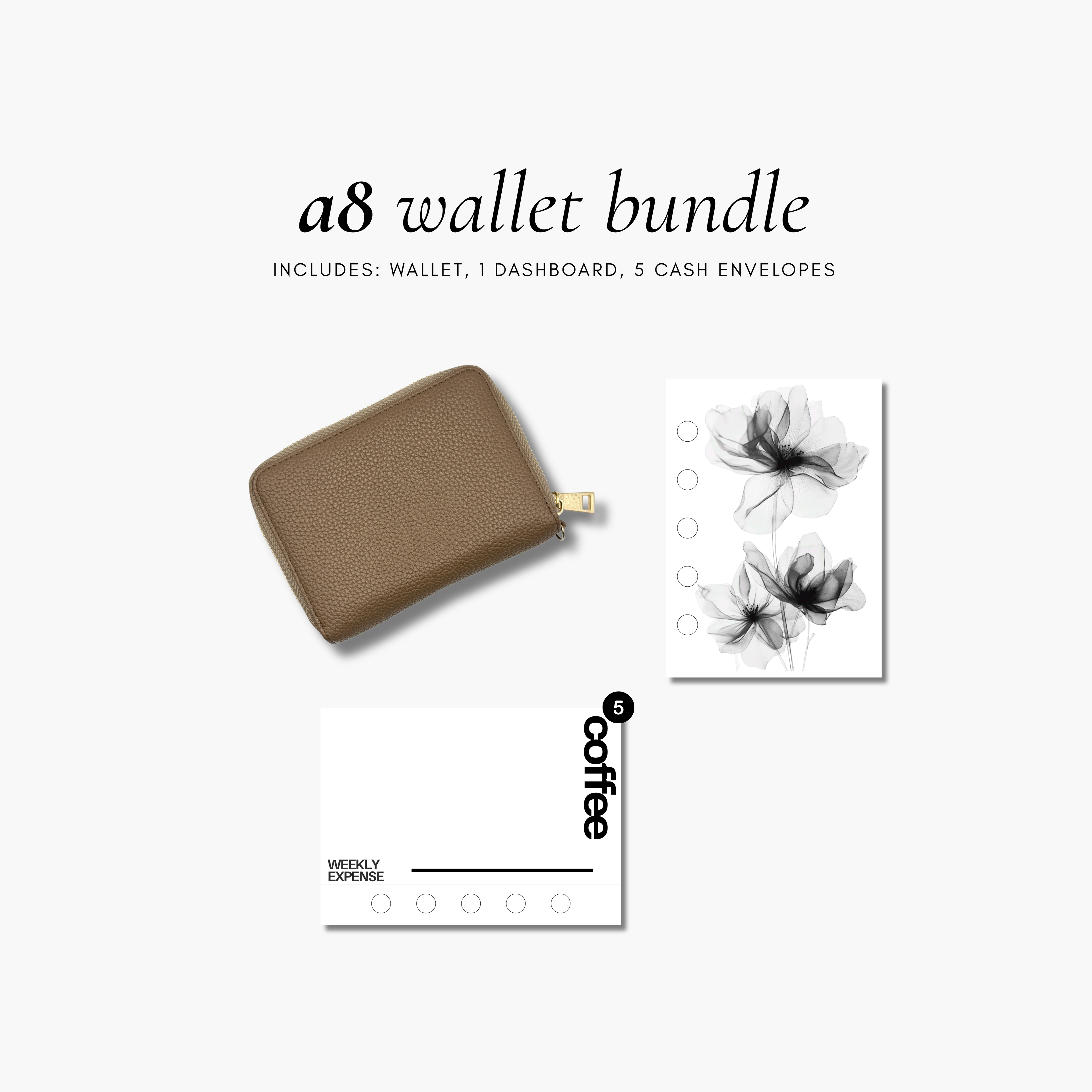 Pebble A8 Wallet Bundle