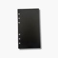 Black Double Pocket Cash Envelope