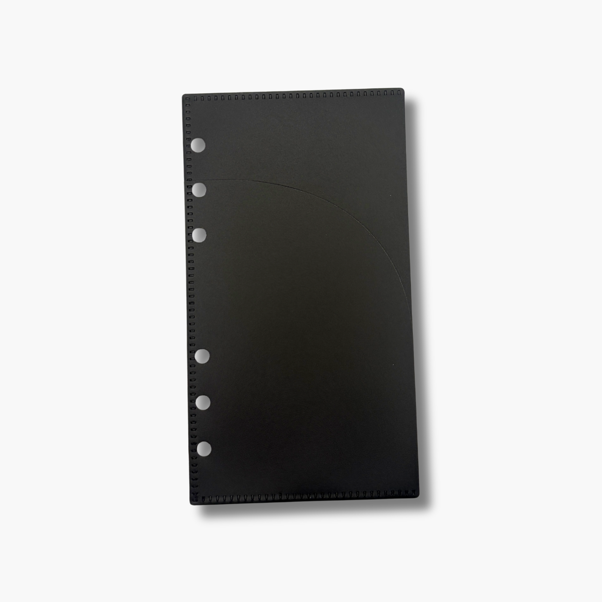 Black Double Pocket Cash Envelope