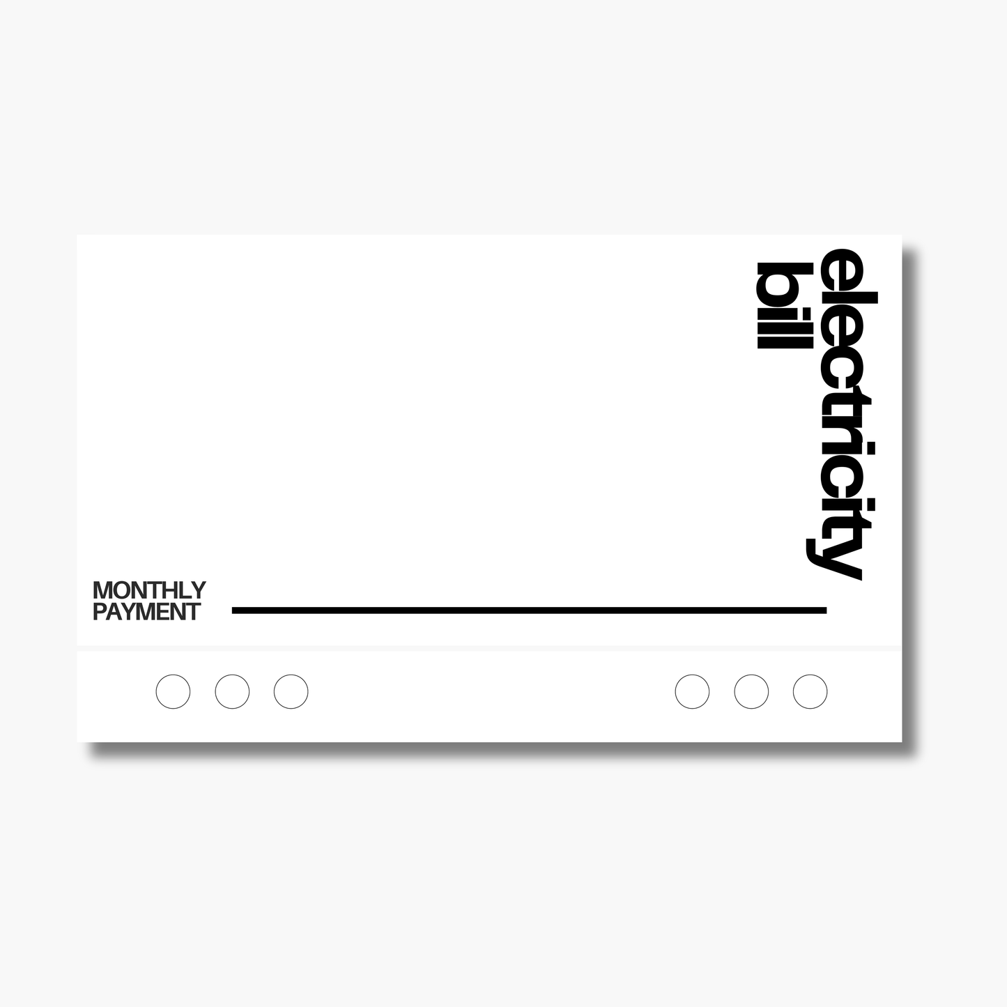 Modern Edit Vertical Envelope | A5