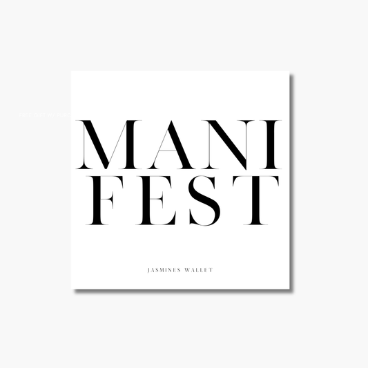 Manifest Planner Card