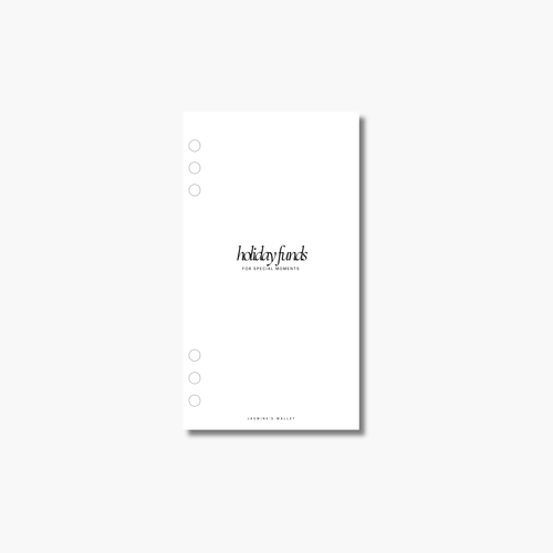 Holiday Funds | Frosted Dashboard