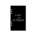 A Life Well Funded Dashboard | Black