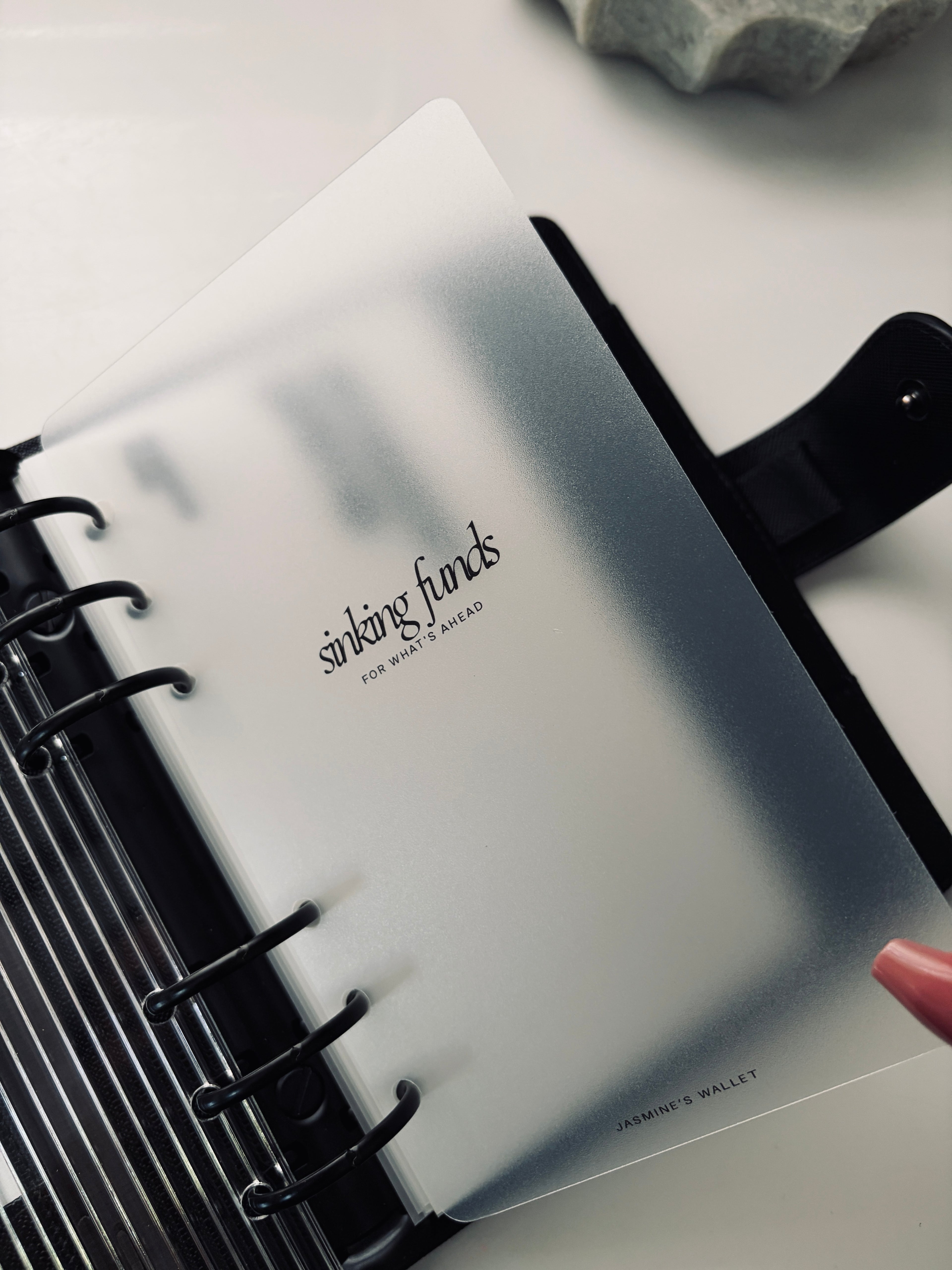 Sinking Funds | Frosted Dashboard