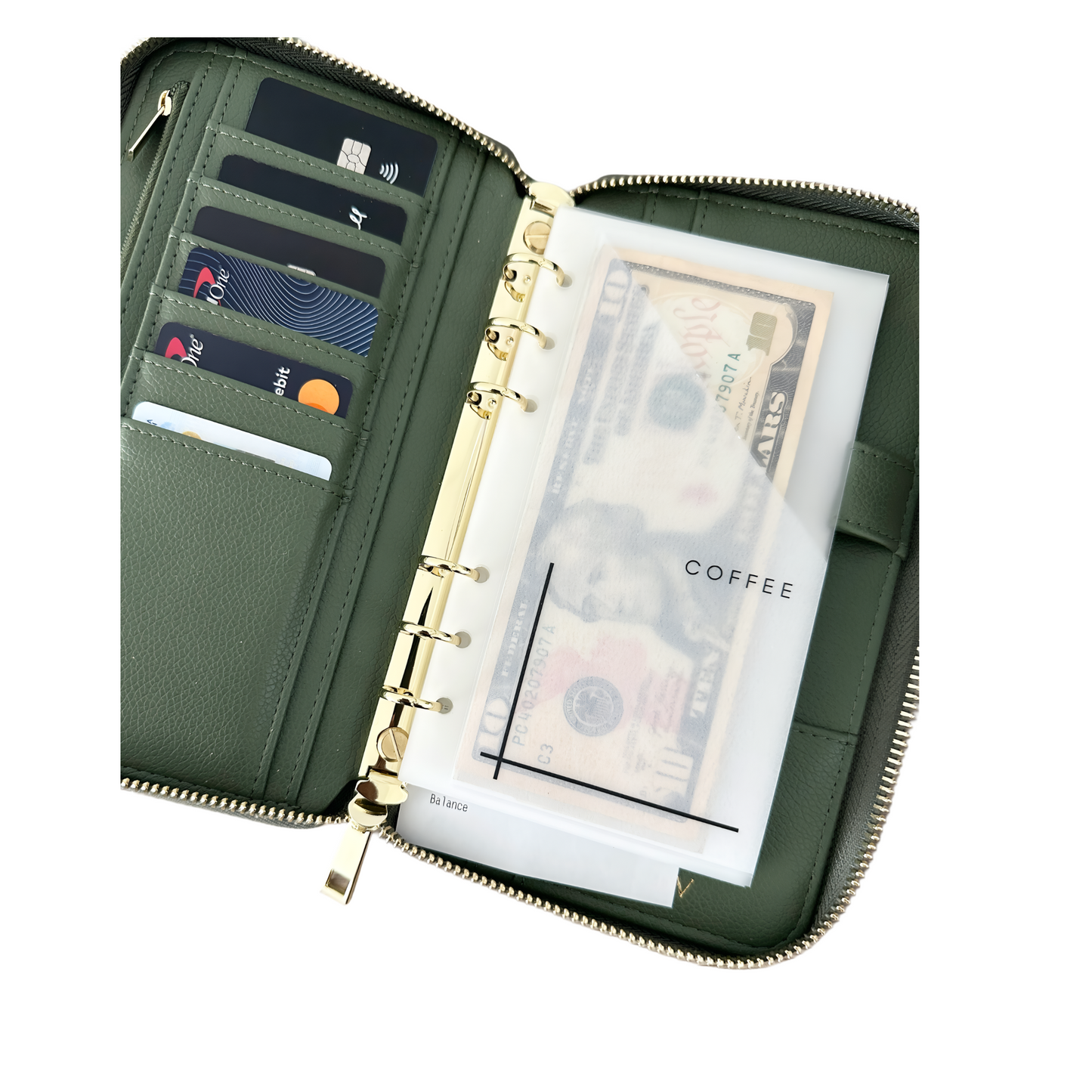 A6 Zipper Wallet