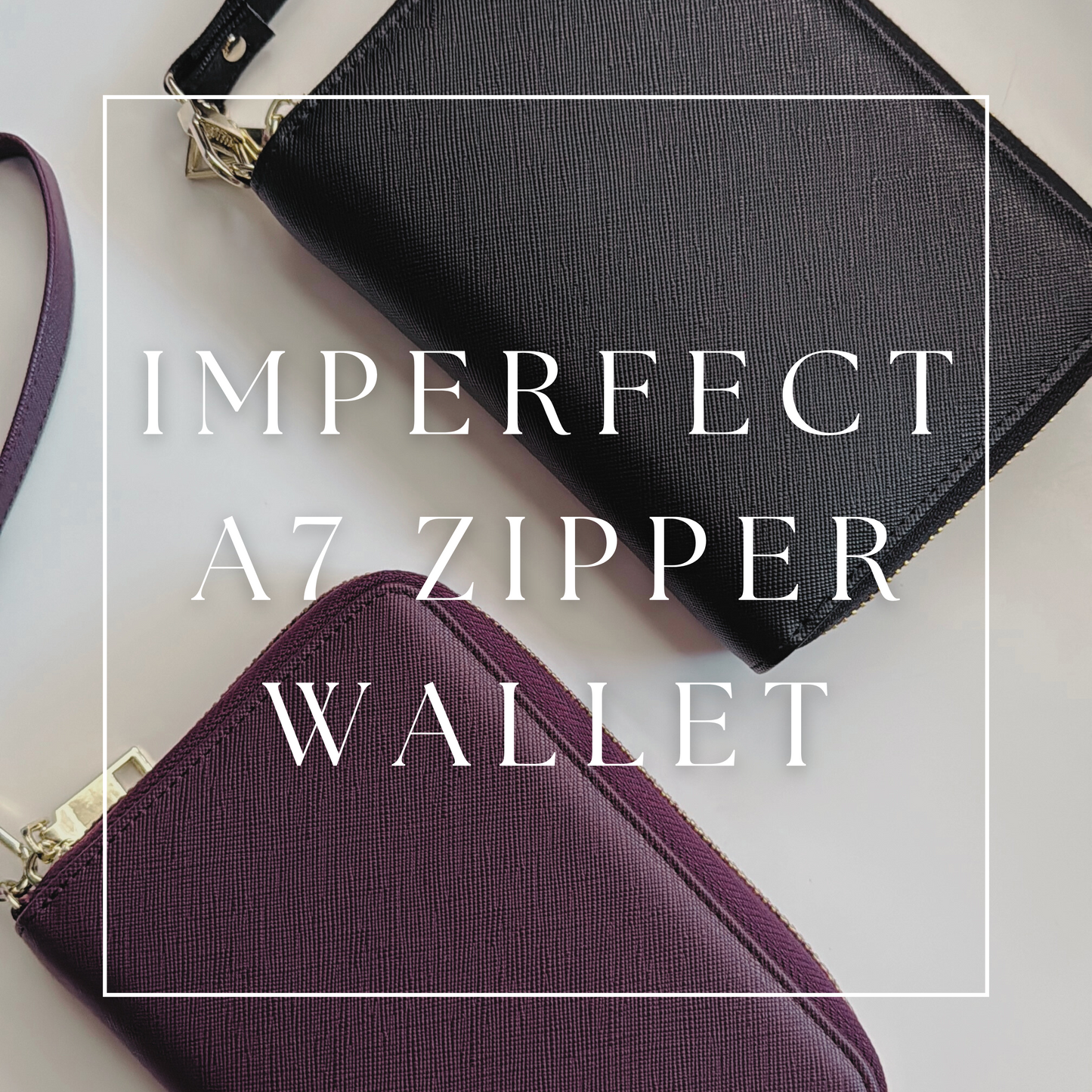 Imperfect A7 Compact Zipper Wallet