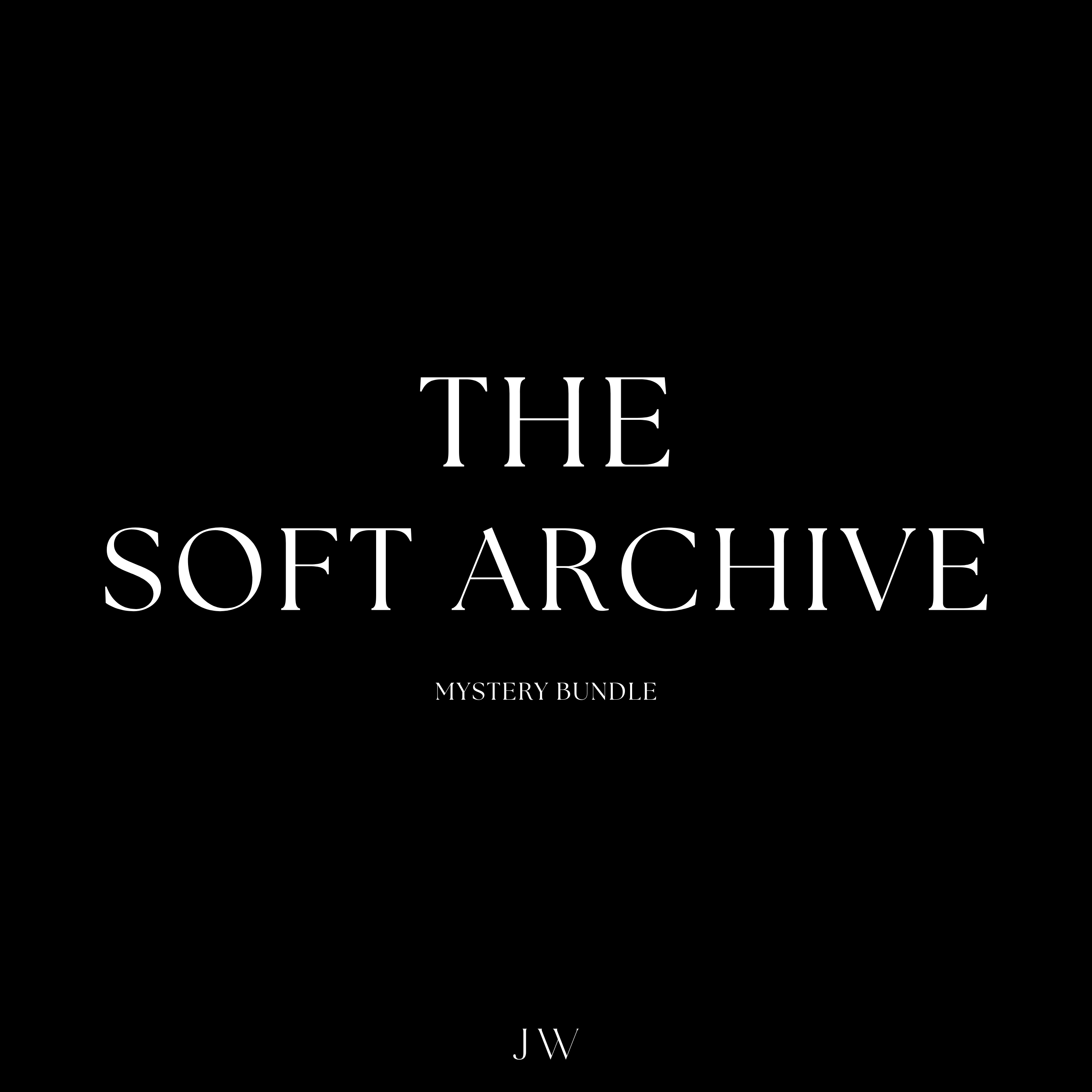 The Soft Archive - Mystery Box (Ready to Ship)