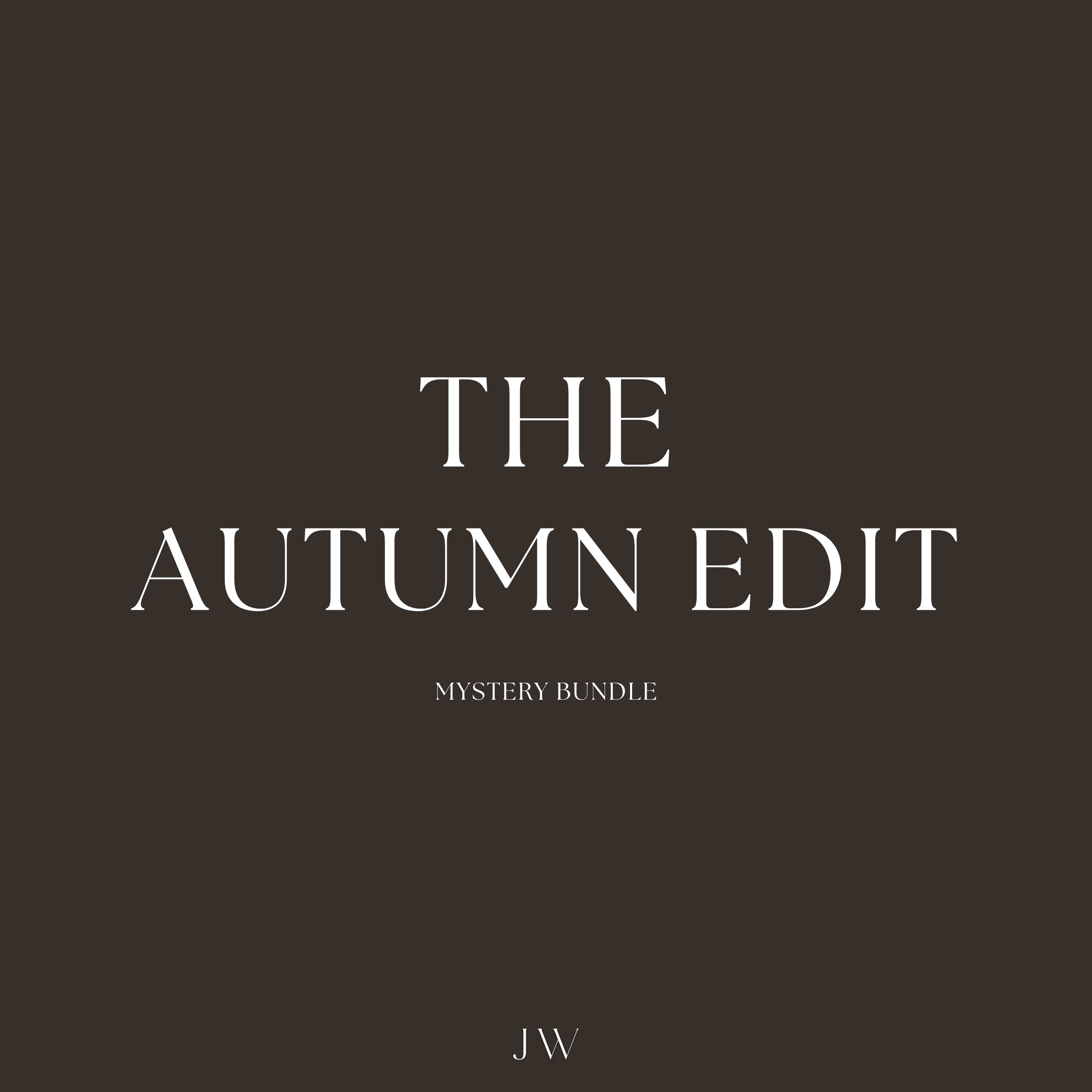 The Autumn Edit Mystery Box