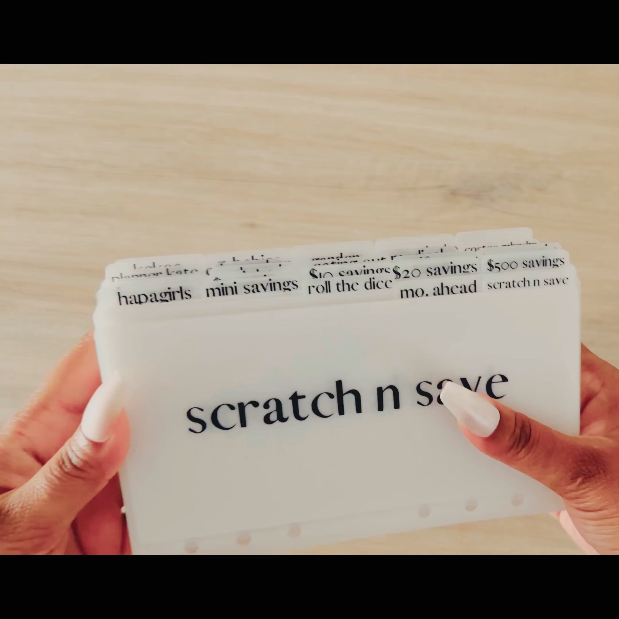 Sobres con pestañas A6 mate || Personalizable