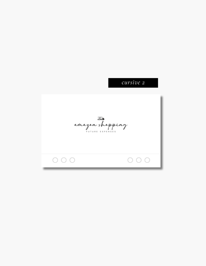 Iconic Cash Envelopes | A6