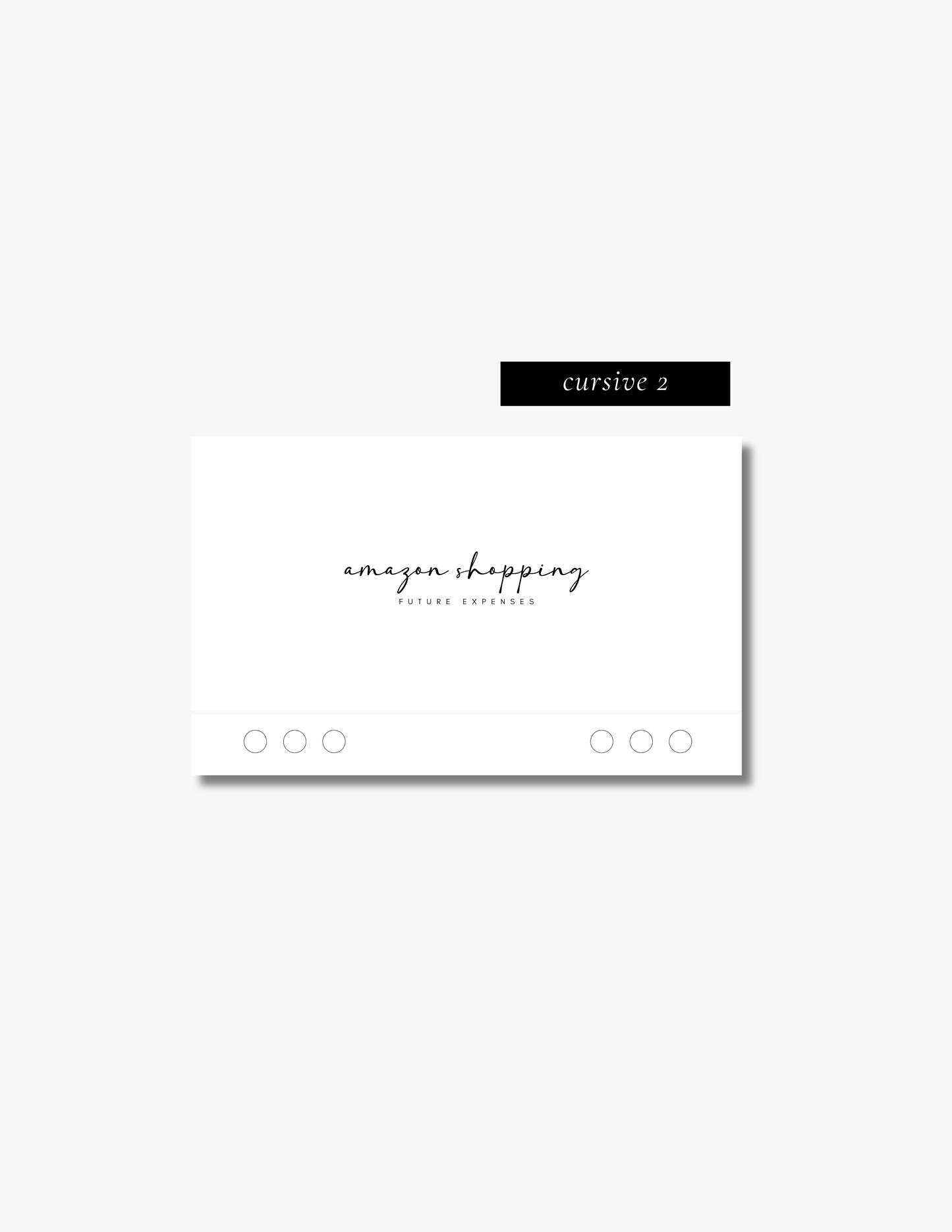 Sobres mate para efectivo A6