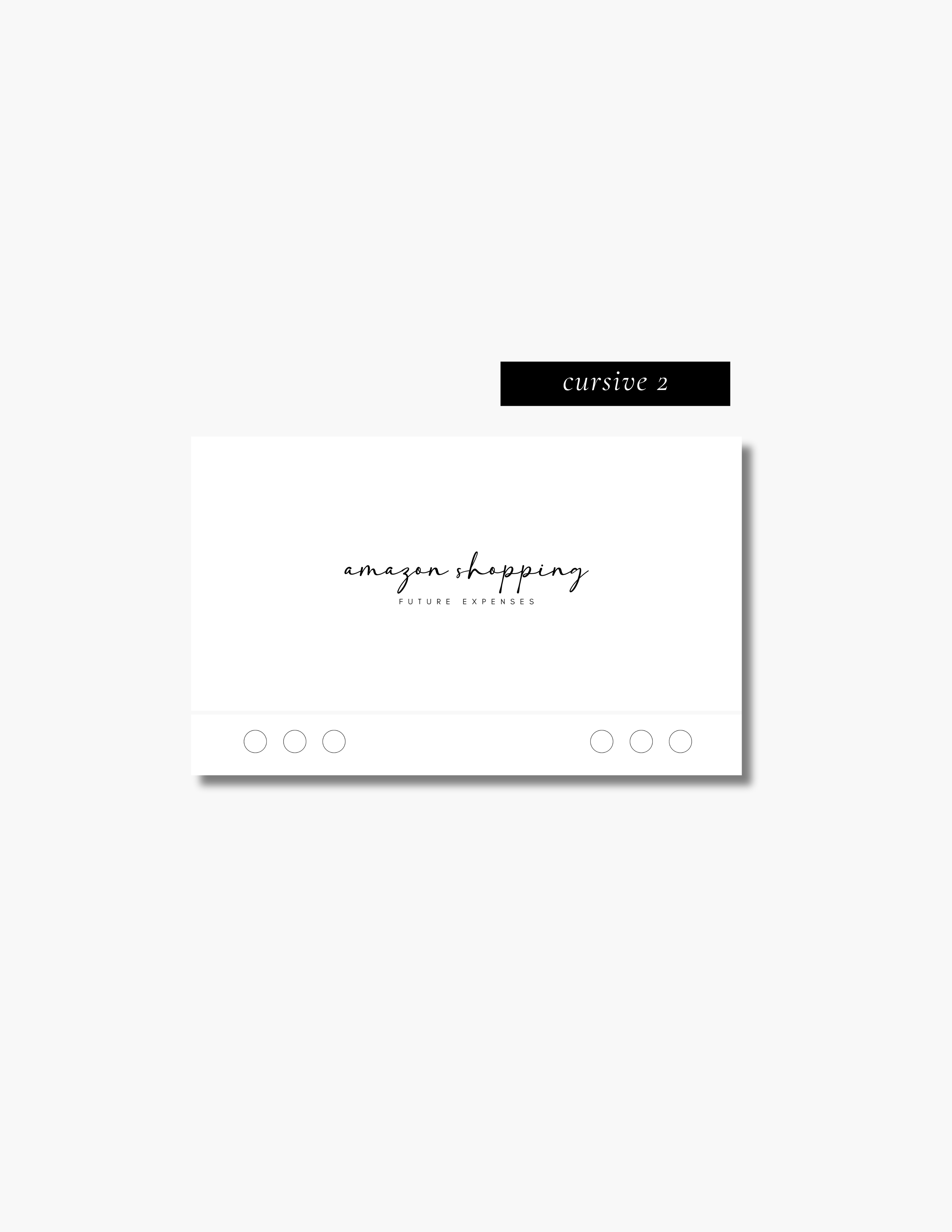 Matte A6-Geldumschläge