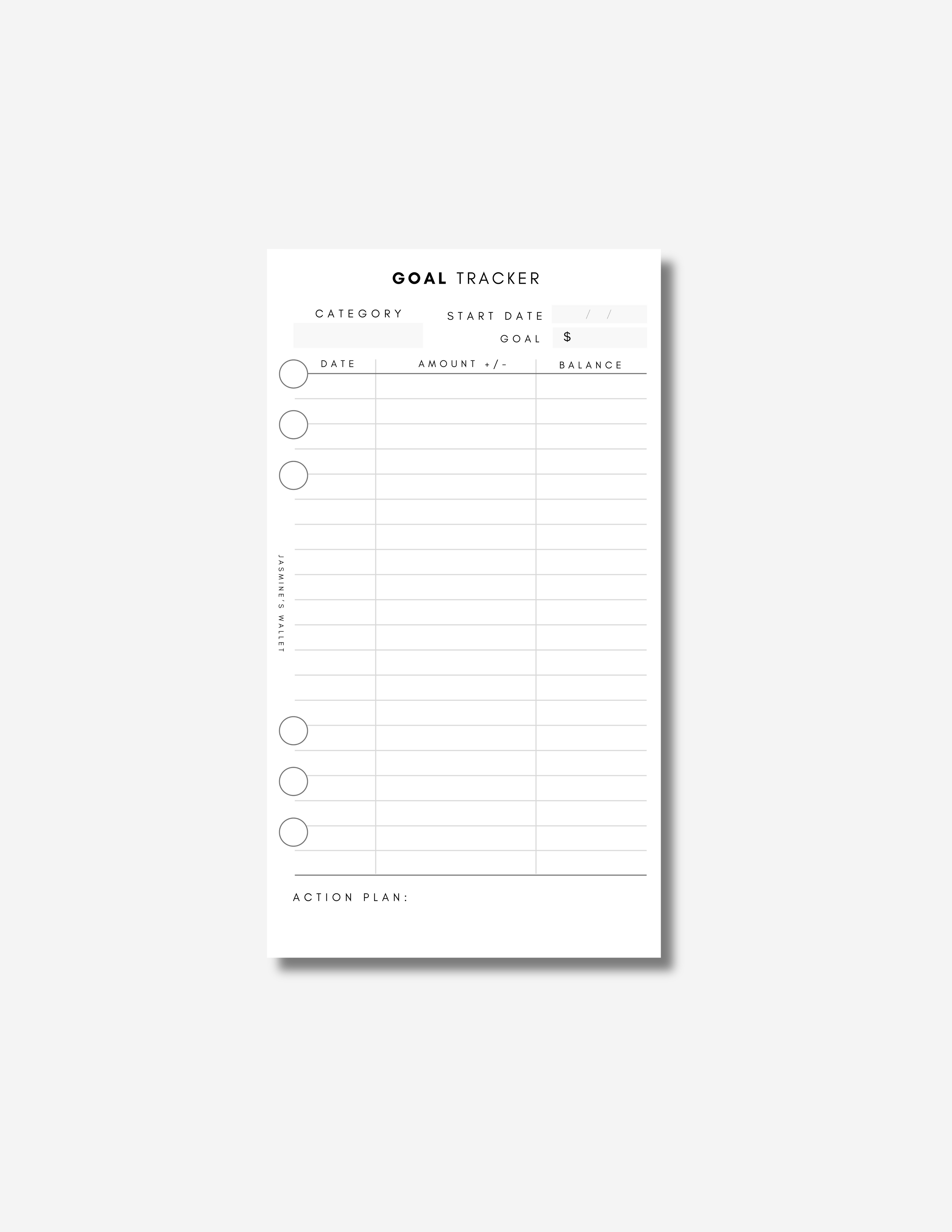 Goal Tracker Dashboard