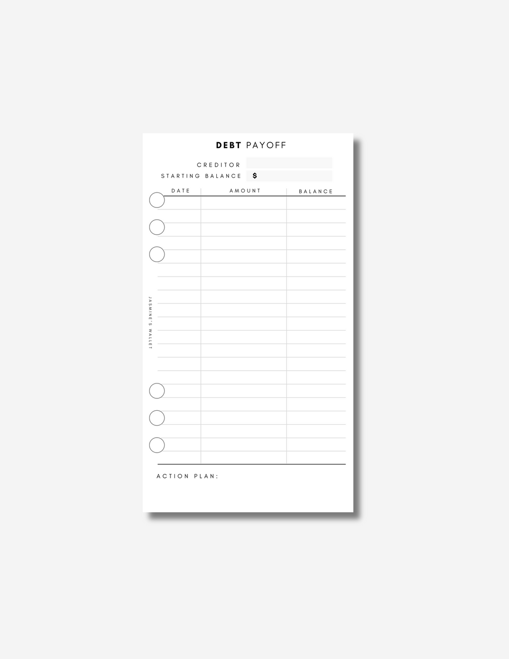 Debt Payoff Dashboard