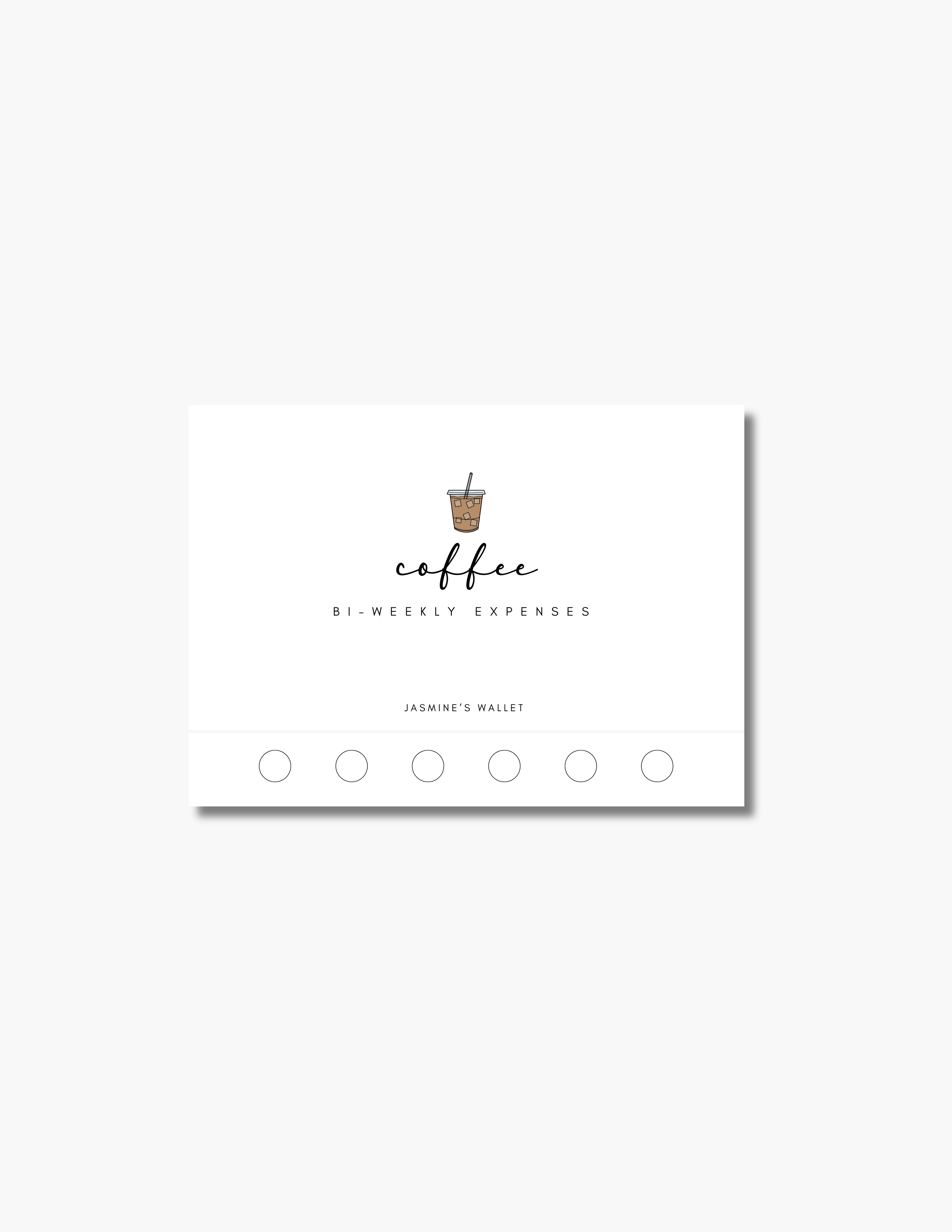 Vibrant Iconic Cash Envelopes | A7