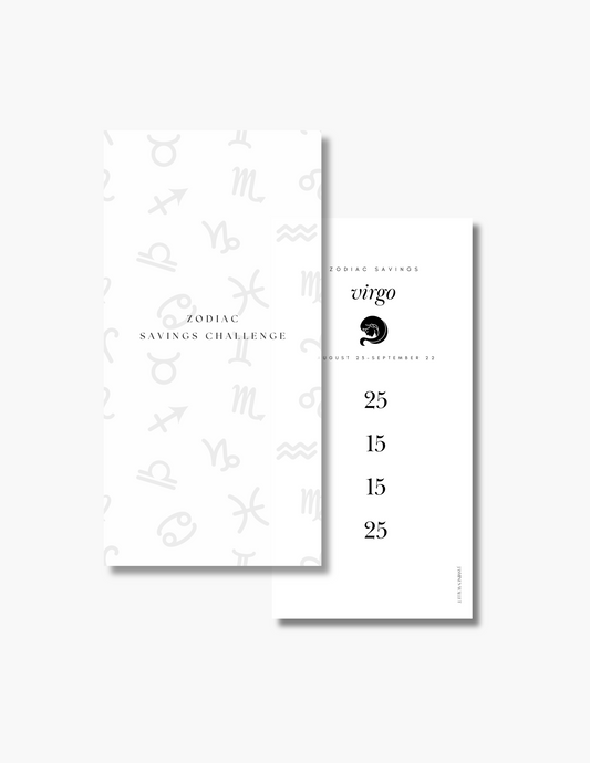 Zodiac Savings Challenge