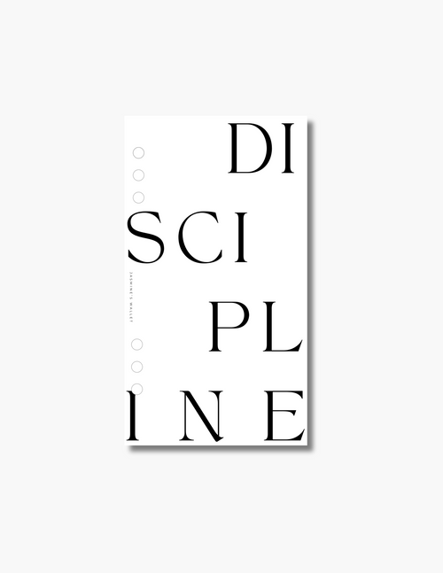 Discipline | Frosted Dashboard