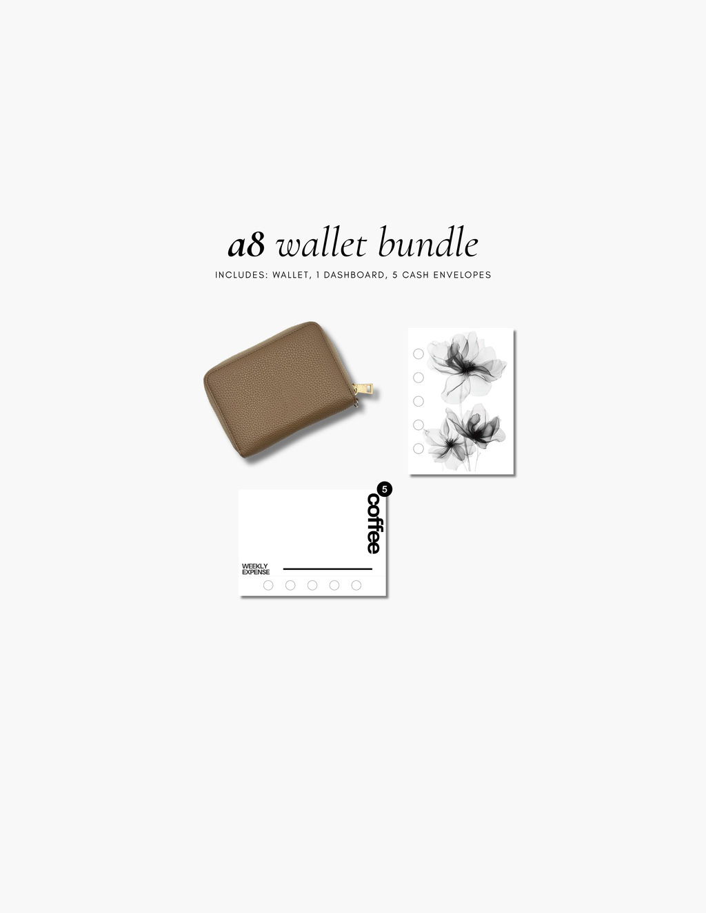 Pebble A8 Wallet Bundle | PRE-ORDER
